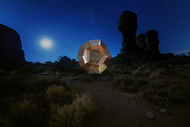 Solar Quartz, une installation énigmatique et onirique conçue sur l'île de Tenerife