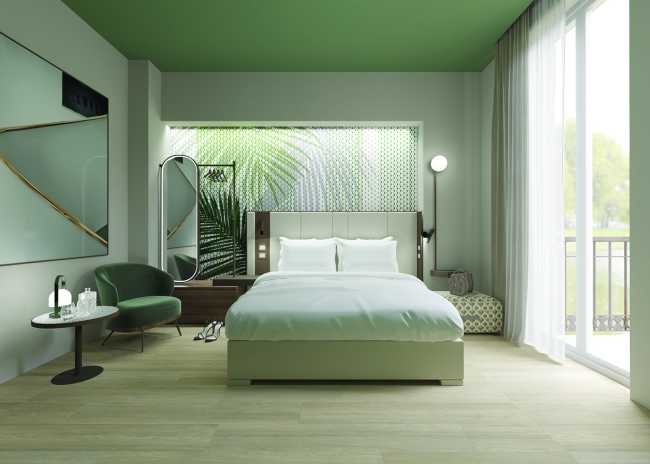 Martini 17. A hotel that welcomes greenery and turns it into a scenery