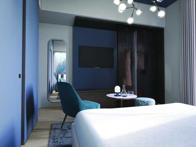 Martini 17. A hotel that welcomes greenery and turns it into a scenery