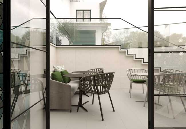 Martini 17. A hotel that welcomes greenery and turns it into a scenery