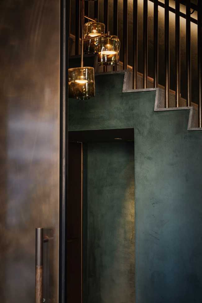 Prestigious club in New Zealand. A mantle of ivy wraps the century-old building