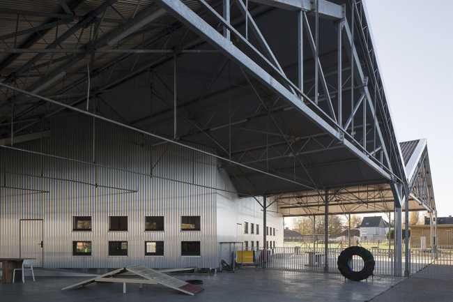 Hachiko: reestructuración de un almacén para un centro de zooterapia