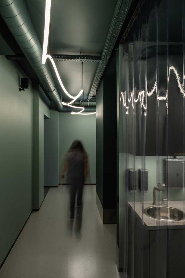 Textures and colours to relax at the LAVA Dental Clinic in Riga: a contemporary dental clinic