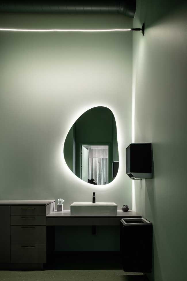 Textures and colours to relax at the LAVA Dental Clinic in Riga: a contemporary dental clinic