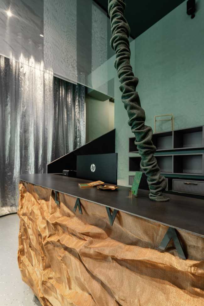 Textures and colours to relax at the LAVA Dental Clinic in Riga: a contemporary dental clinic