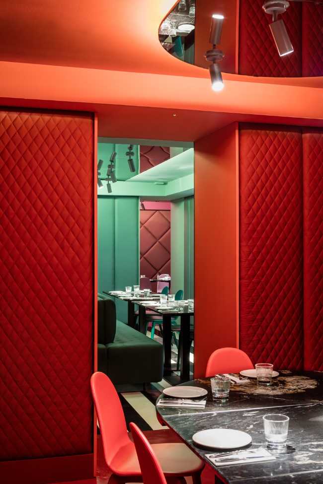 Las Chicas, Los Chicos y los Maniquís: color is the undisputed protagonist of the Madrid restaurant