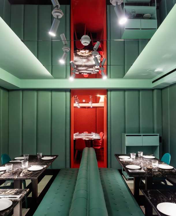 Las Chicas, Los Chicos y los Maniquís: color is the undisputed protagonist of the Madrid restaurant