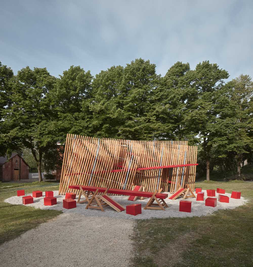 How will we live together? OFF FENCE installation at the Architecture Biennale 2021