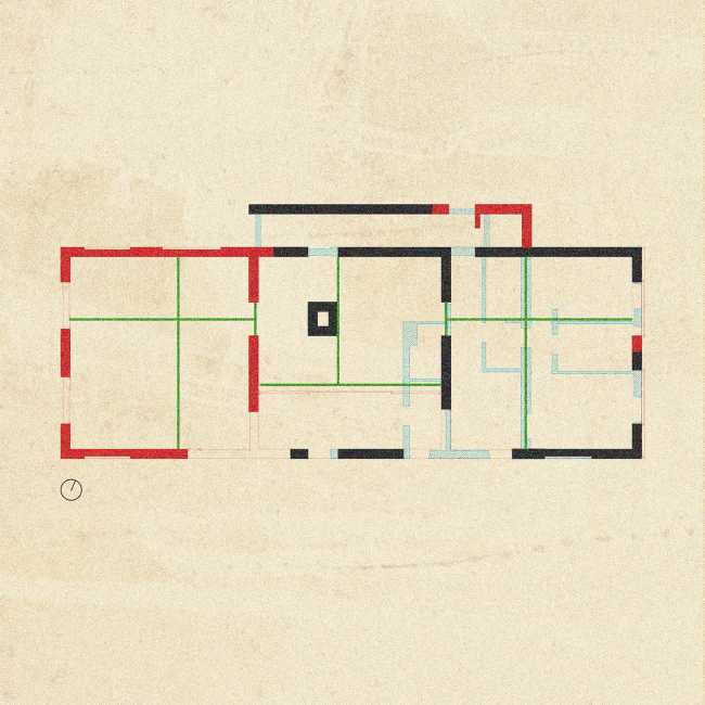 Maison C-VL: d'un bungalow discret à une maison avec des éléments de construction originaux et des espaces pour vivre spontanément