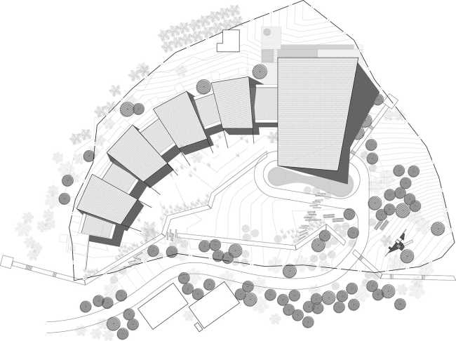 Uman Lodge in Cile, texture di legno e viste mozzafiato