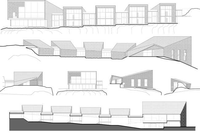 Uman Lodge in Cile, texture di legno e viste mozzafiato