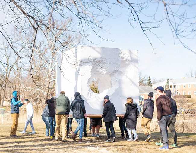 Final Foam Home: the power of erosion to shape architectural space