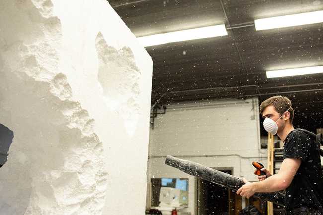 Final Foam Home: the power of erosion to shape architectural space