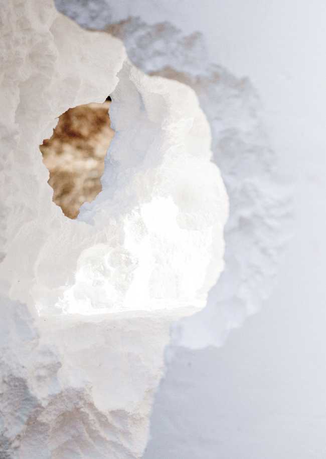 Final Foam Home: the power of erosion to shape architectural space