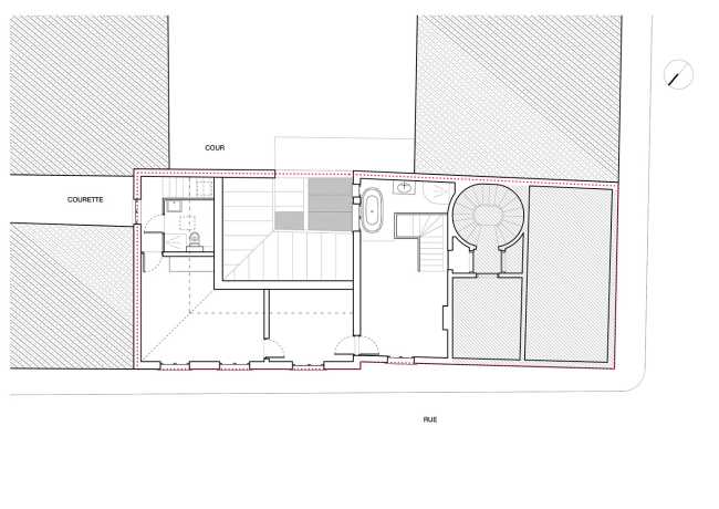 The roof terrace, an exclusive environment to experience the seasons in the heart of France