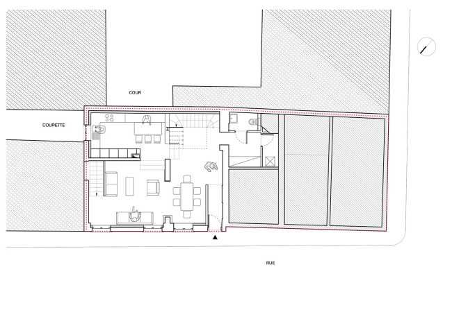 The roof terrace, an exclusive environment to experience the seasons in the heart of France