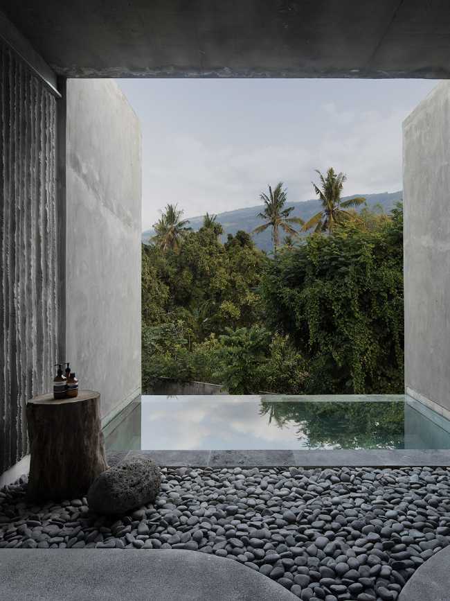 Le Tiing : ciment et bambou pour un complexe hôtelier de charme à Bali
