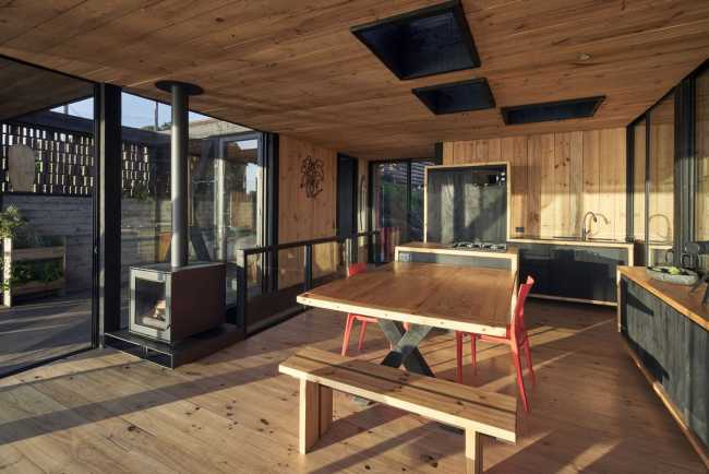 Une architecture surplombant l'océan, la Panal House est un spectateur ensorcelant du paysage chilien