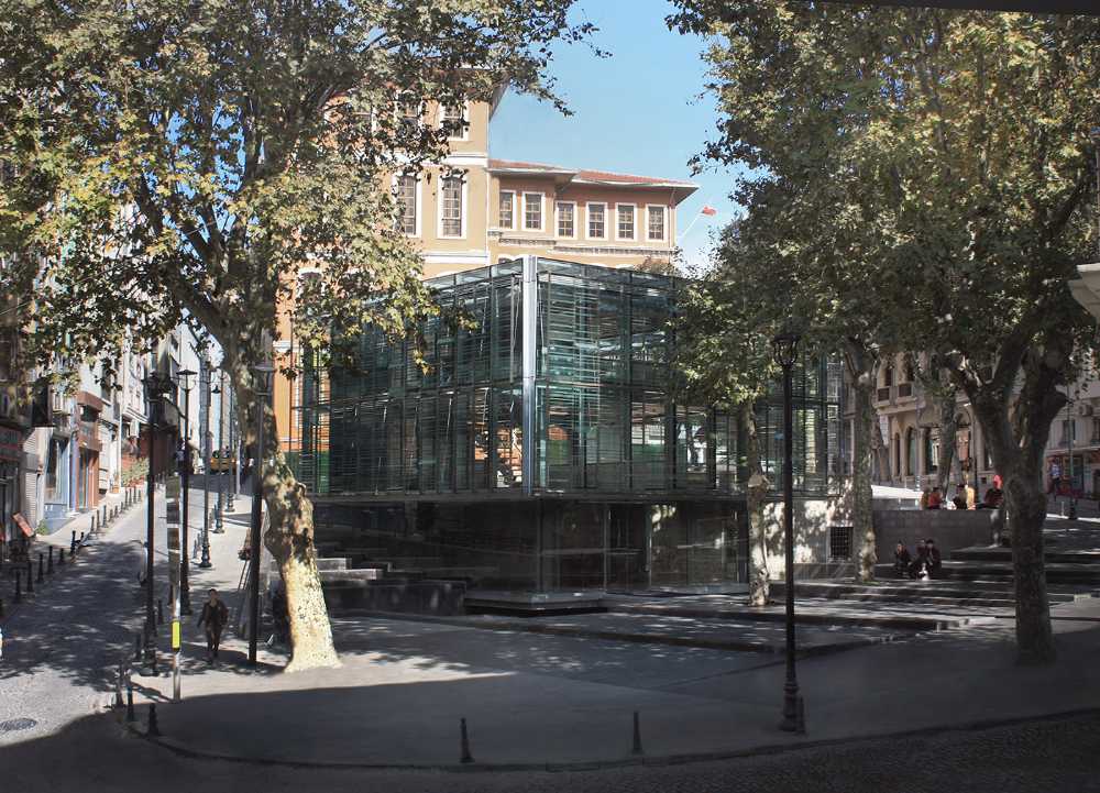 The Urban Redevelopment around the Theodosius Cistern in Istanbul breaks down time barriers by bringing awareness of the hidden historical heritage