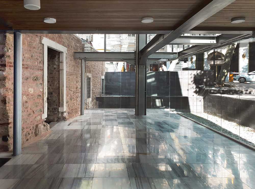 The Urban Redevelopment around the Theodosius Cistern in Istanbul breaks down time barriers by bringing awareness of the hidden historical heritage