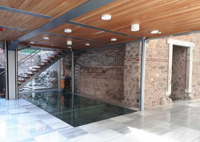 The Urban Redevelopment around the Theodosius Cistern in Istanbul breaks down time barriers by bringing awareness of the hidden historical heritage