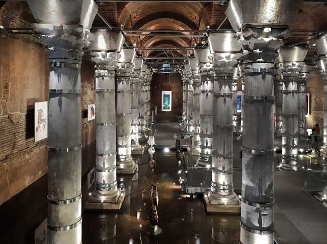 The Urban Redevelopment around the Theodosius Cistern in Istanbul breaks down time barriers by bringing awareness of the hidden historical heritage