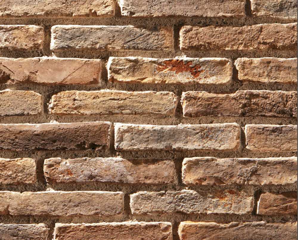 Revestimiento de piedra perfil terracota modelo Briale.