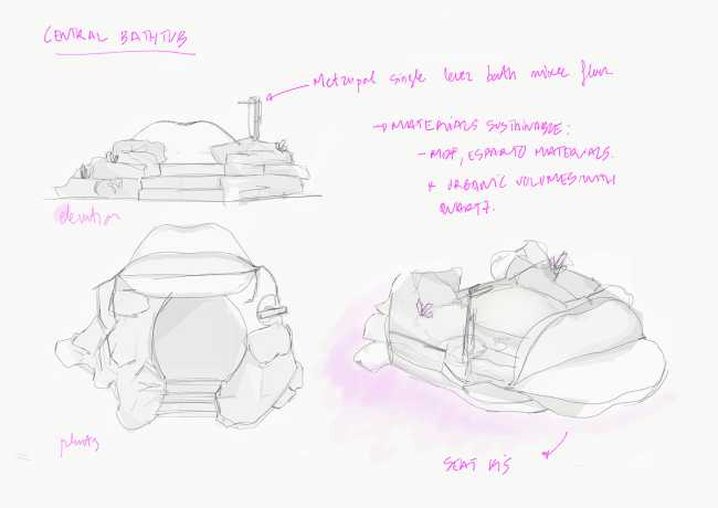 Metanoia, the design of the Spa for an emotional catharsis