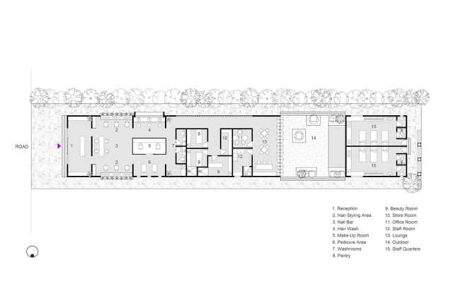 Myst Salon and Spa, from the tradition of the first Indian barber shops, a wellness experience among the foliage and the design