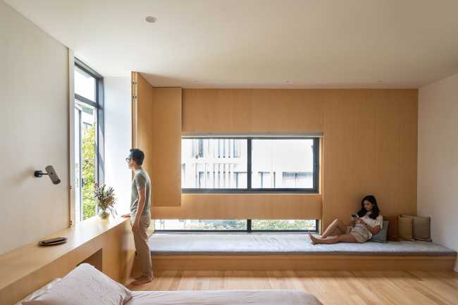 La arquitectura utiliza la materialidad de la madera para intensificar la experiencia del espacio: la nueva Makio House