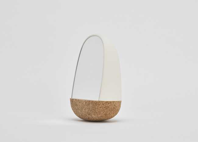 From Japan, the Daruma Table Mirror is designed to brighten the everyday moments and ... bring good luck?