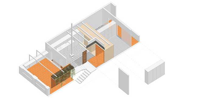 Hovering over the rooftops of Barcelona between the sunshine and the fresh air of the Casa Masnou vacant terraces