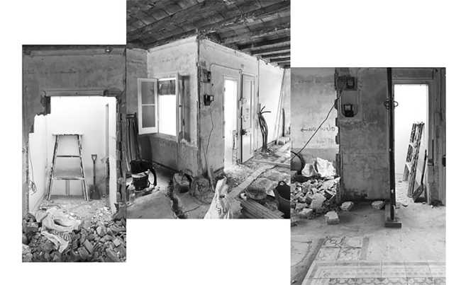 Hovering over the rooftops of Barcelona between the sunshine and the fresh air of the Casa Masnou vacant terraces