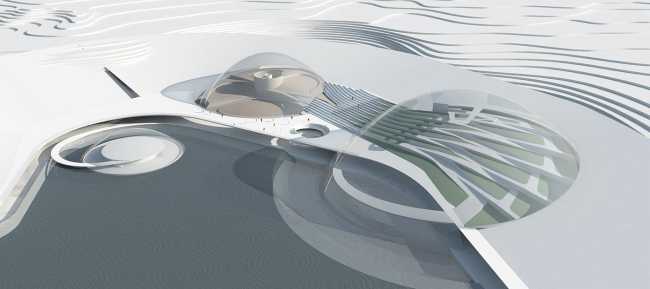 Taiyuan Botanical Garden project where the nature and the architecture interact harmoniously