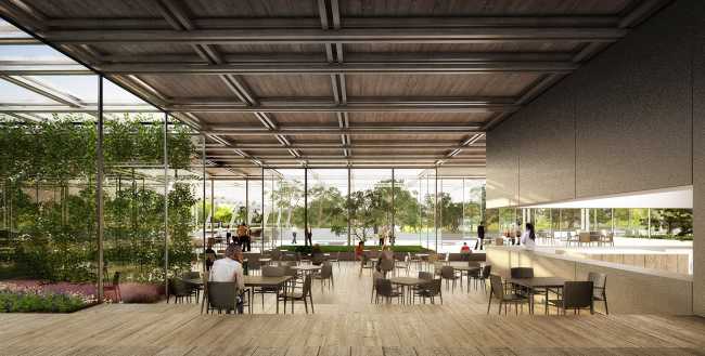 Taiyuan Botanical Garden project where the nature and the architecture interact harmoniously