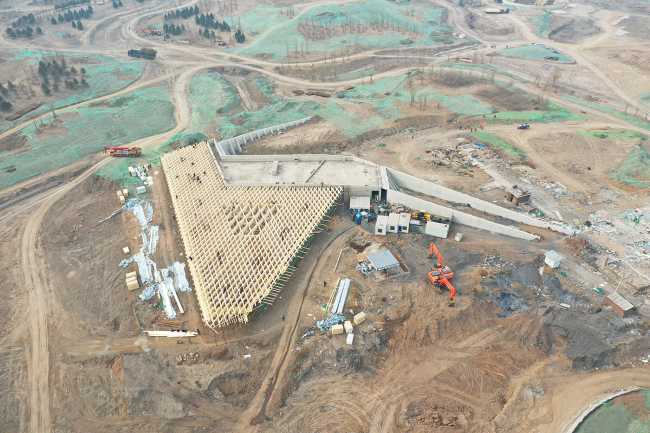 Taiyuan Botanical Garden project where the nature and the architecture interact harmoniously