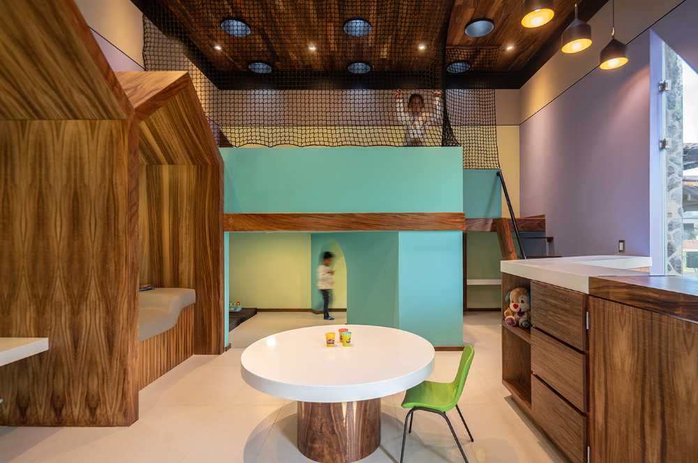 A playroom in Mexico for the physical, emotional and spiritual development of children while respecting their own individuality