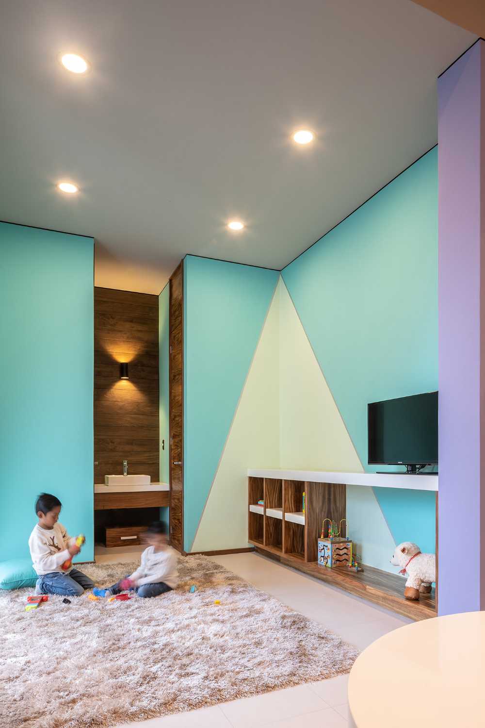 A playroom in Mexico for the physical, emotional and spiritual development of children while respecting their own individuality