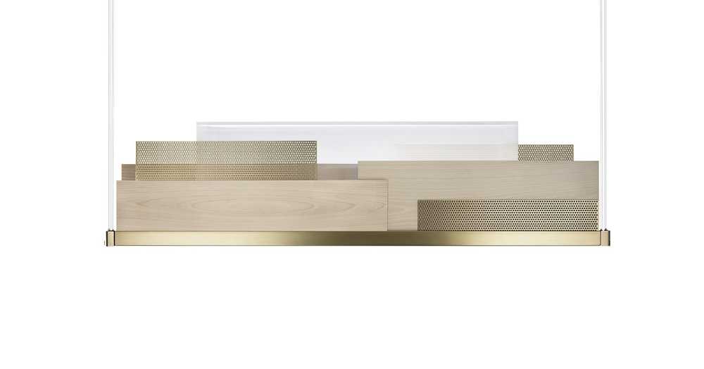 Lampada Skyline. Un oggetto di design progettato per “tessere la luce”