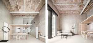 Nil Dos House, d'un entrepôt de construction à un loft urbain au centre de Barcelone