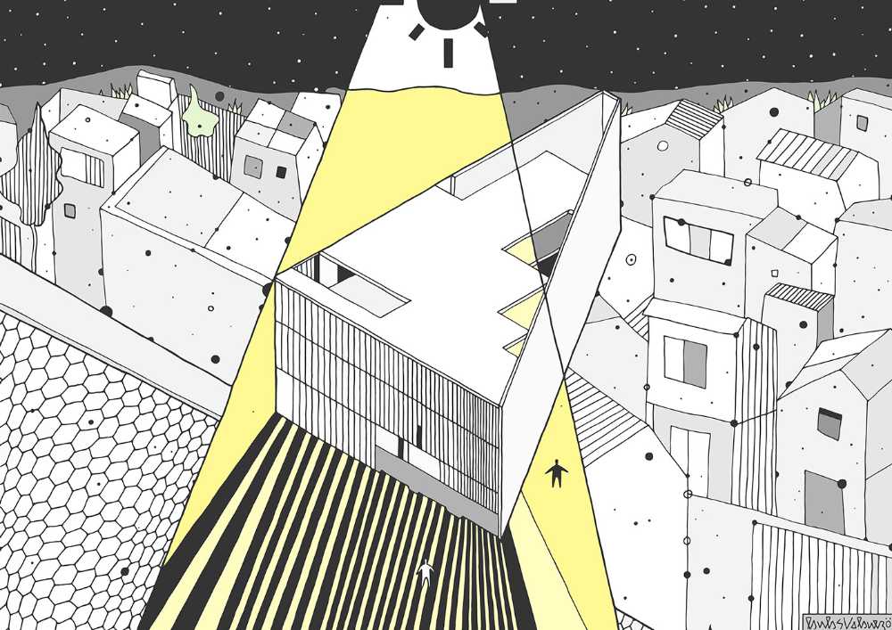 In Ecuador, the CRIBA Building infringes on its walls as an antidote from the fear and lack of communicationUntitled Article