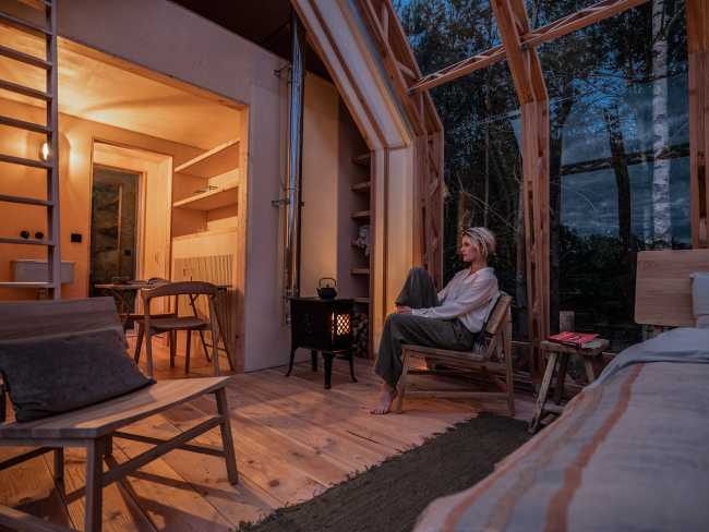 A house for living anywhere in the world, a living outfit that you can change according to your personality: the ANNA cabin