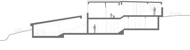 Gudbrandslie Cabin, un chalet de abeto que inspira su forma en el paisaje