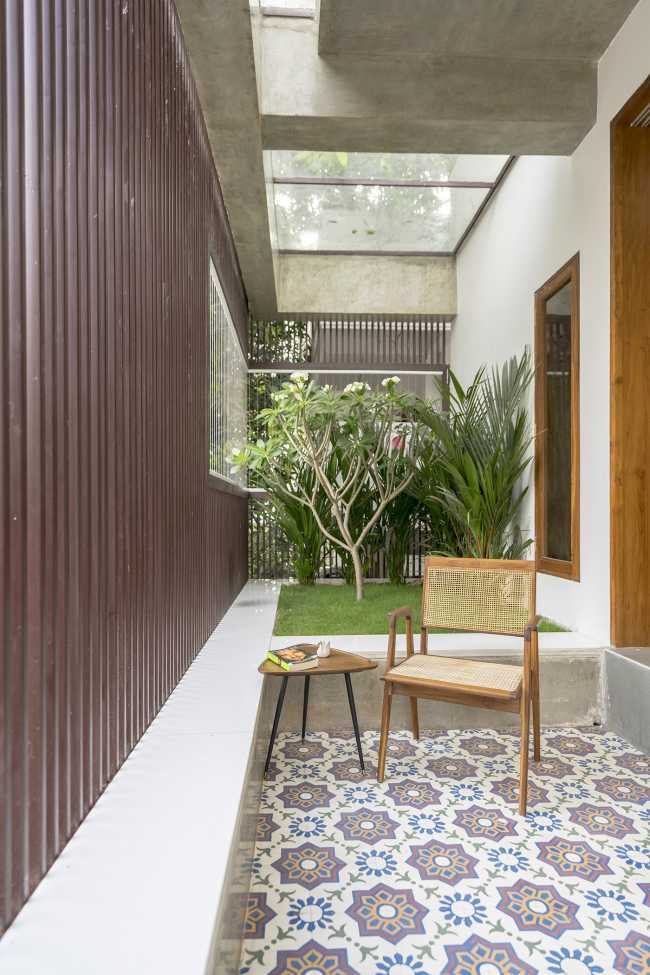 L'espace qui embrasse la nature et toute la famille : Courtyard House