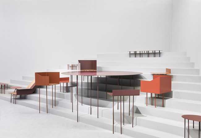 Parasite Urban Furniture for a city that has lived both creatively and spontaneously, just like a home