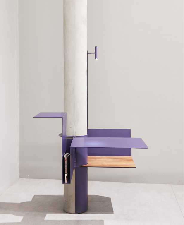 Parasite Urban Furniture for a city that has lived both creatively and spontaneously, just like a home
