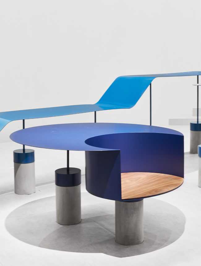 Parasite Urban Furniture for a city that has lived both creatively and spontaneously, just like a home
