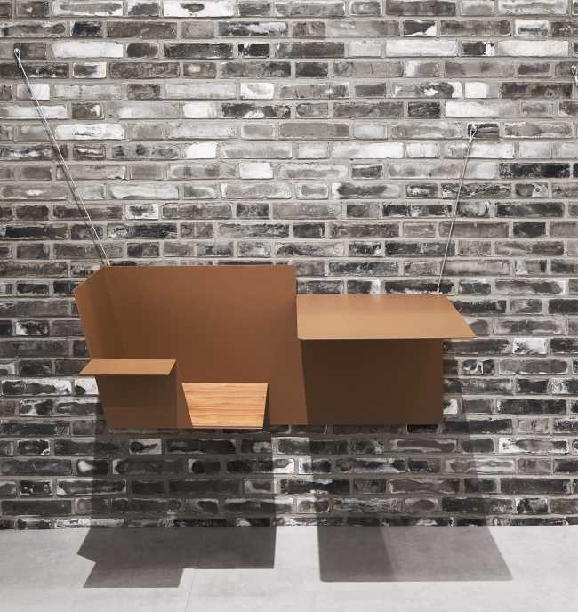 Parasite Urban Furniture for a city that has lived both creatively and spontaneously, just like a home