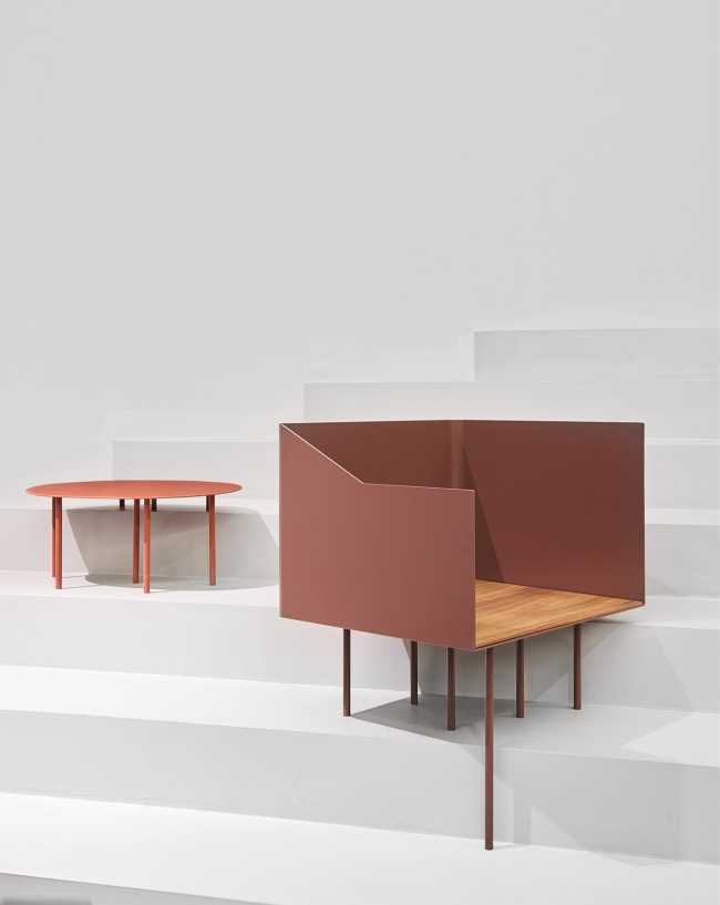Parasite Urban Furniture for a city that has lived both creatively and spontaneously, just like a home
