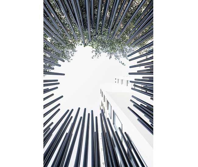 PRONAOS, an installation symbolizing the exciting and maze-like transition from the academic to the professional dimension